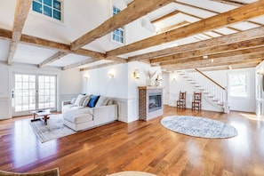 Entry foyer and great room - perfect for entertaining