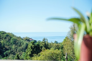 Blick von der Unterkunft