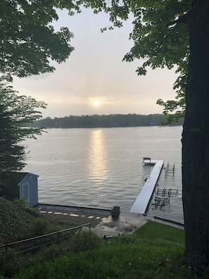 Vue depuis l’hébergement