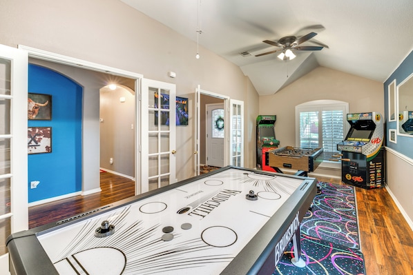Property Interior | Game Room | Free WiFi | Central A/C & Heating