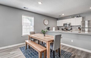 Spacious Dining room