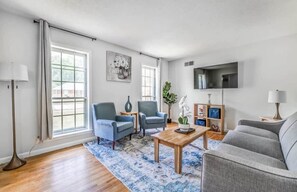 Living room with ample seating
