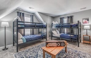 Four family beds