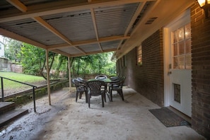 Covered outside space