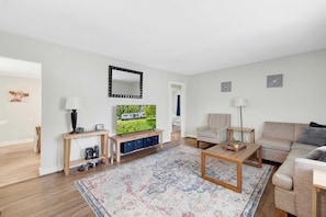 Living room with TV