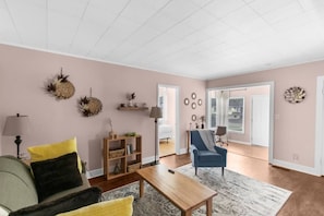 Stylish lounge area