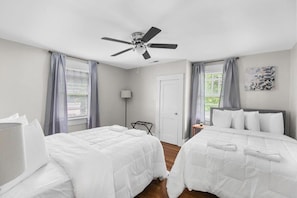 2 double beds