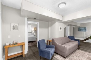 Relaxation area near door