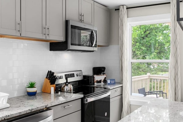 Unit A kitchen