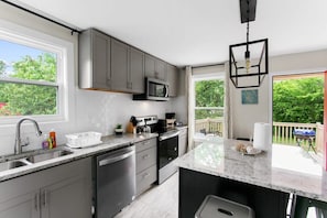 Unit A kitchen