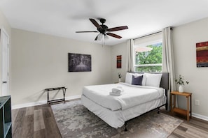 Unit A bedroom
