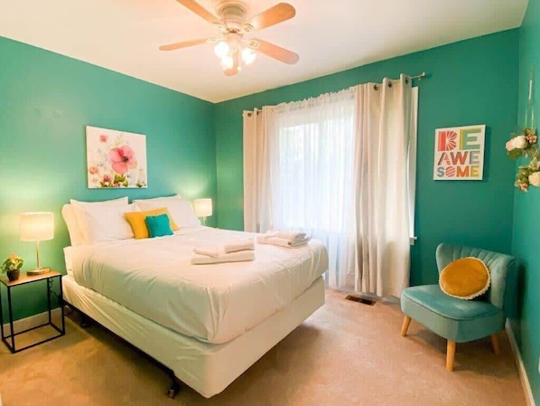 Comfy bedroom