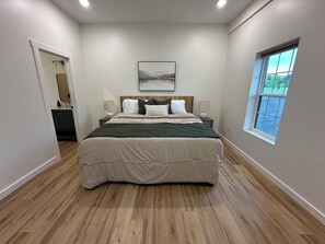 Master bedroom with King bed