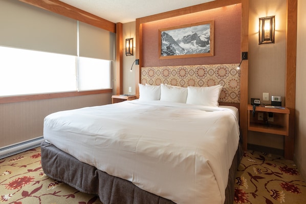 Large Bright windows let loads of natural light into your room!