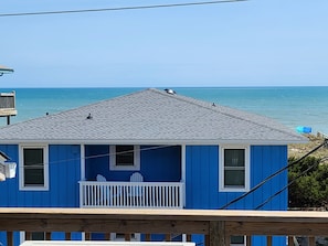 Additional ocean view from the front sun deck.