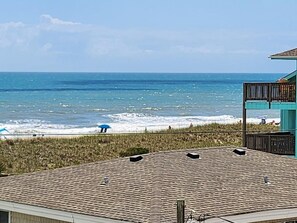 Ocean view from the front sun deck. 