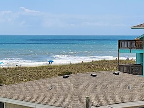 Ocean view from the front sun deck.