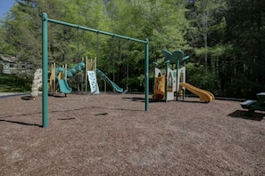 The resort has it's own well maintained playground for the kids.