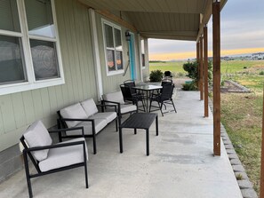 Patio at Sunset