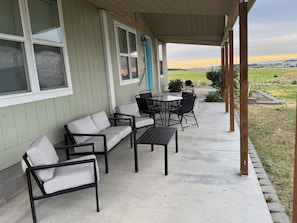 Patio at Sunset