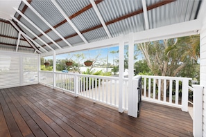 Front balcony