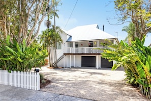View of front of the house from the road