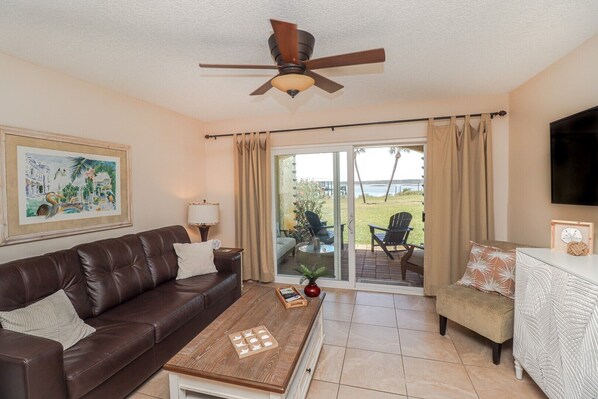 St. Augustine Beach Rentals Living Room