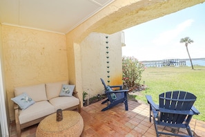 St. Augustine Beach Rentals Back Patio