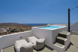 View from the private jacuzzi