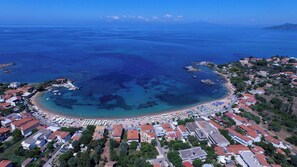Stoupa sandy beach - 500m from the property