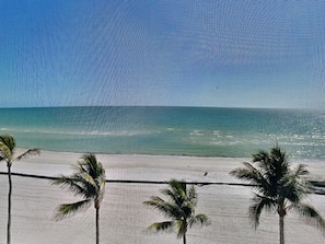 Screened-In Balcony with Stunning Gulf Views