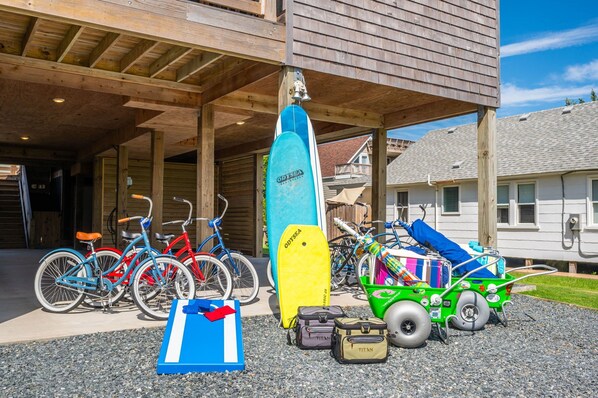 All the gear you need to just show up and relax