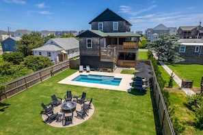 Your backyard oasis by the beach awaits
