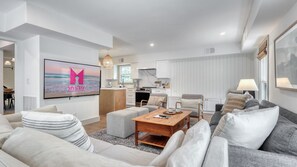 Open Living Area and Kitchen