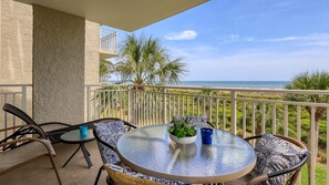 Private Balcony with Uninterrupted Ocean & Pool Views