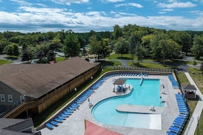 Enjoy paid access to the community pool, just a short 5-minute drive away. Open from Memorial Day weekend to Labor Day weekend for the ultimate summer fun!