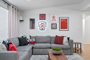 Living Room with Raider Red