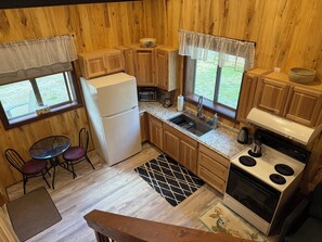 Kitchen from loft