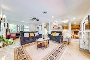 Living Space | Central A/C & Heating