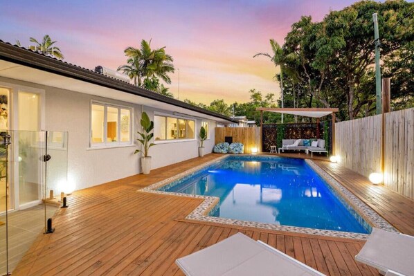 Pool area
