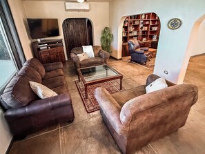Open concept living area