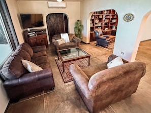 Open concept living area