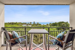 Your Oceanfront Balcony is a Great Spot for Watching the Sunrise over the Ocean