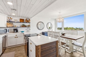 Bright Kitchen and Dining Area