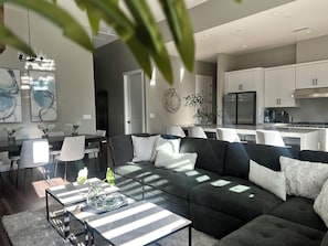 Open concept main area