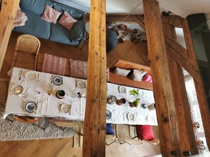Ferienwohnung Violette - Zentrale Maisonette mit Garten und Ausblick