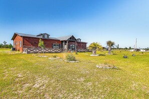Cabin Exterior | Wraparound Deck | Fire Pit | Working Farm On-Site