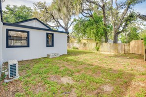 Fenced-In Yard | Single-Story Home