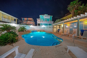 Take a refreshing dip in the community pool.