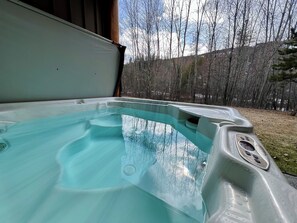 Your very own Private Hot tub to soak and relax in after an adventurous day in the mountains.